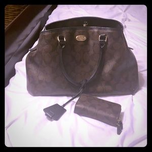 Coach purse w/wallet